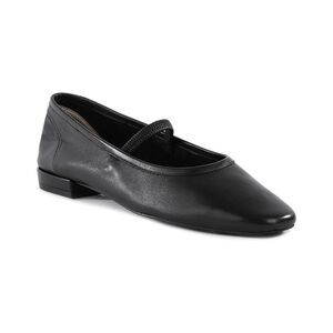 Seychelles Maryjane Leather Flat, Black